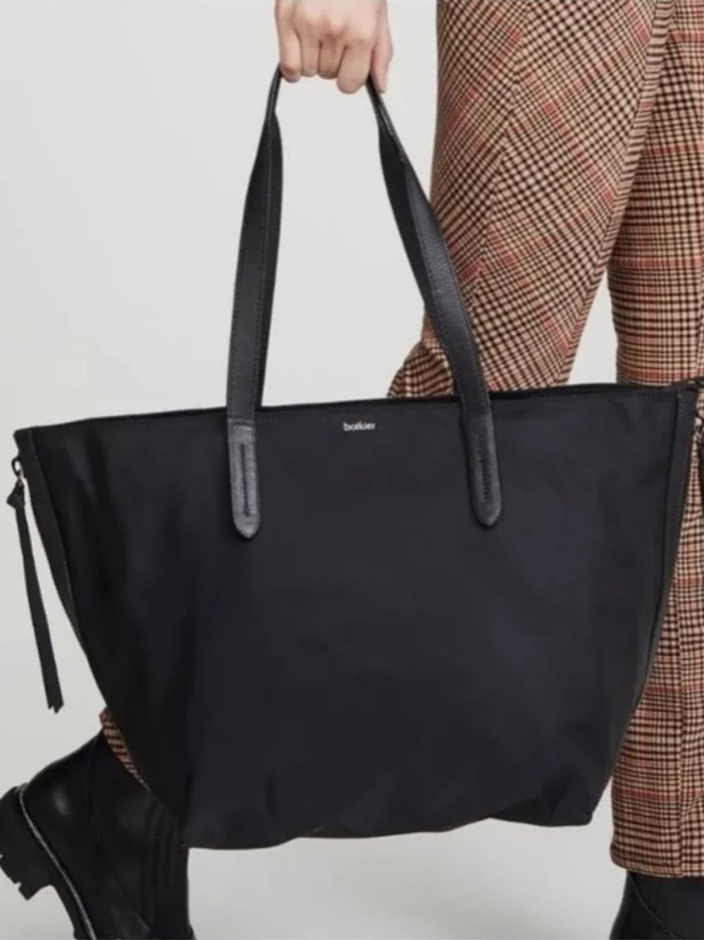 NWT Botkier New York Bond Nylon Tote Black Large Roomy